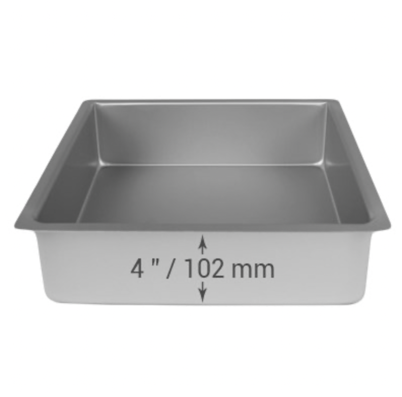 PME Square Cake Pan 305 X 305 X 102MM 12 X 12 X 4
