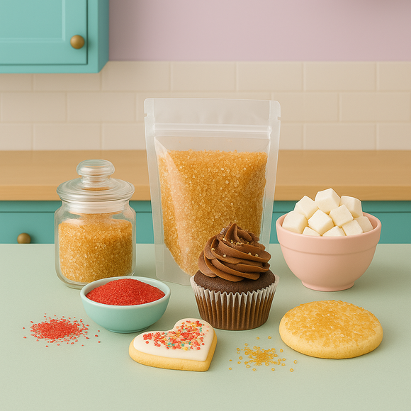 Dusting and  Sugar Sprinkles