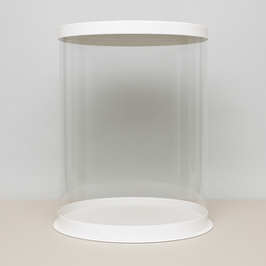 11 inch Triple Clear Cake Box Round