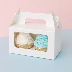 2up Cupcake Carrier White