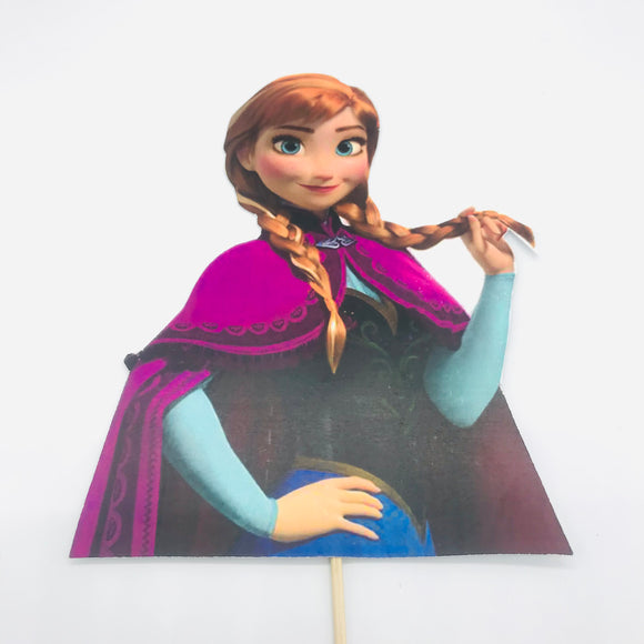 Frozen Anna Paper Topper