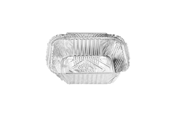 Foil Container 4133 Small with Plastic Lid 6's
