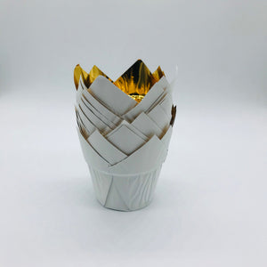 Beik White Tulip Cups 12pcs