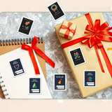 Post Stamp Christmas Stickers (4cm x 3cm) 16pcs