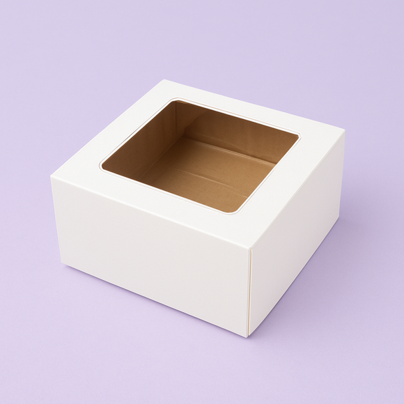 Soft Cupcake Box – 4 Cupcakes (6