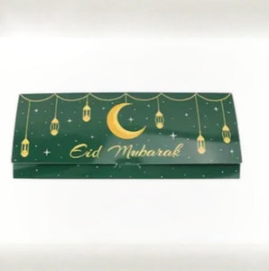 Eid Mubarak Envelope Green 2pcs