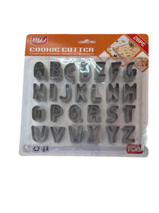 RYJ Stainless Steel Letter Cutter 26pcs