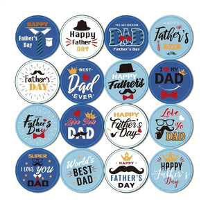 Fathers Day Stickers 12pcs