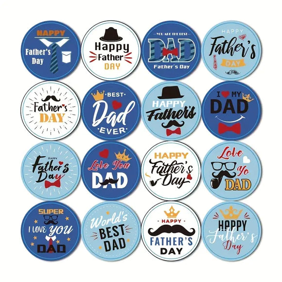 Fathers Day Stickers 12pcs