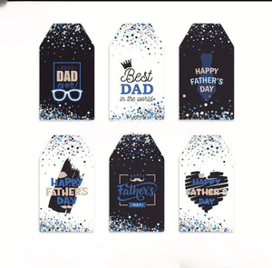 Fathers Day Tags 6pcs
