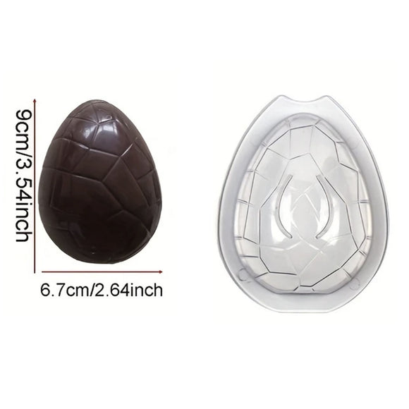 Egg Mould Polycarbonate Medium 2pc