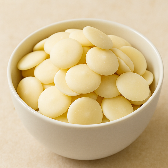 Aalst Choc Compound Buttons White