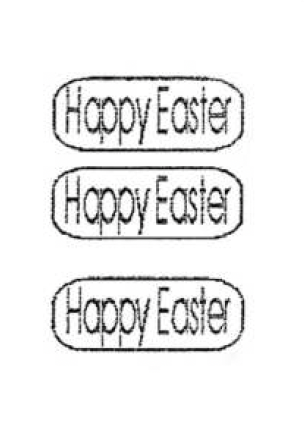 Barco Choc Mould - Happy Easter EE04