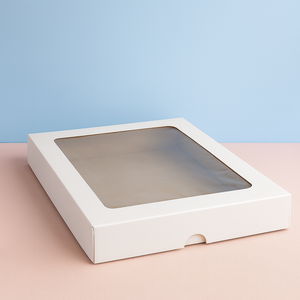 Biscuit Box with Window (31cm x 38cm x 5cm)