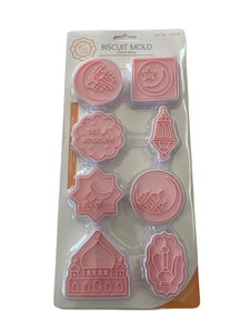 Eid Cutters and Embosser 8pcs CK-29