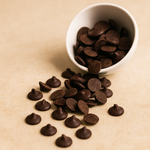 Callebaut Dark Choc Drops 500g (prepacked)