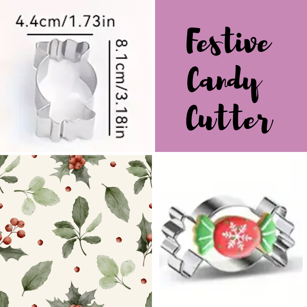 Festive Candy Cutter (8cm x 4.5cm) – Sprinkles bake and party supplies