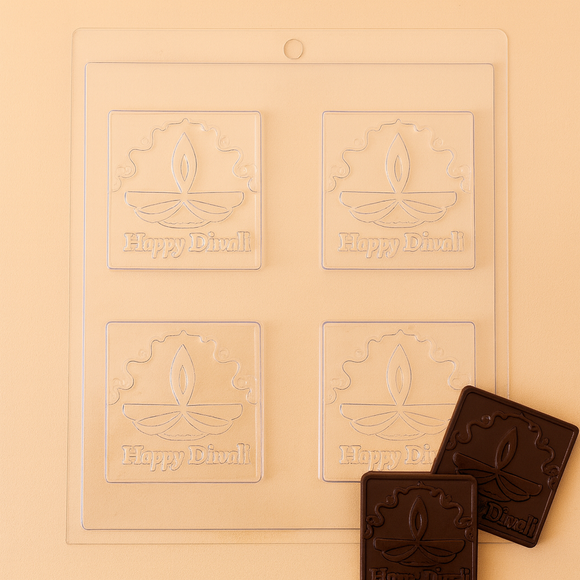 Barco choc mould - Happy Diwali (D96)