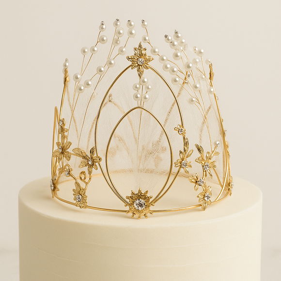 Gold Fairy Crown