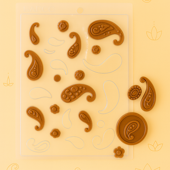 Barco Choc Mould - Paisley (J33)