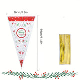 Christmas Cone Bags 10pcs