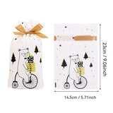 Christmas Drawstring Bags Mixed 5pcs
