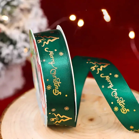 Christmas Green Ribbon No.3