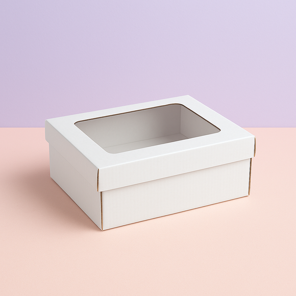 Corrugated Cupcake Box 6up (insert sold separately)