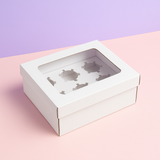 Corrugated Cupcake Box 6up (insert sold separately)