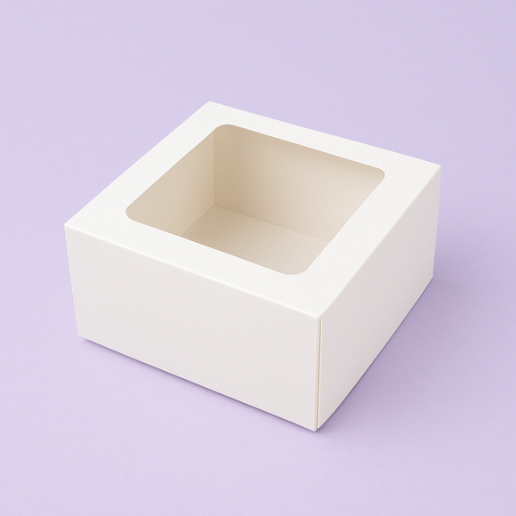 Soft Cupcake Box – 4 Cupcakes (6
