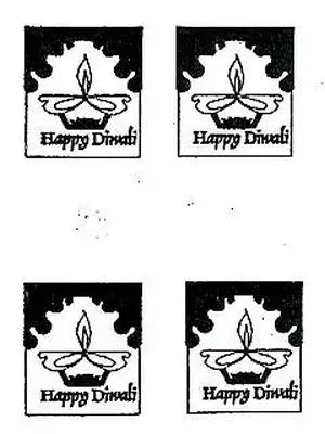 Barco choc mould - Happy Diwali (D96)