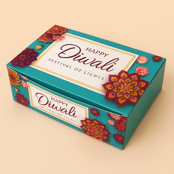 Diwali Festival of Lights Box 22x18x6.5cm