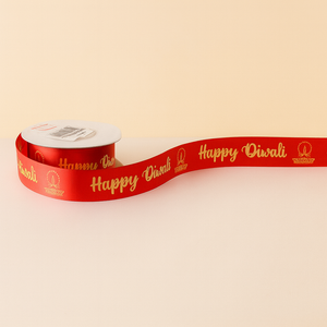 Diwali Ribbon Red 10m