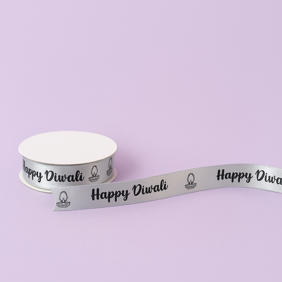 Diwali Ribbon Silver 10m
