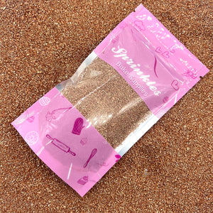 Rose Gold Fine Sugar Sprinkles