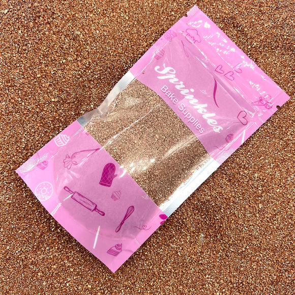 Rose Gold Fine Sugar Sprinkles