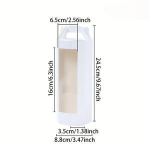 White Tall cookies box with Window