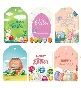 Happy Easter Gift Tags 6pc