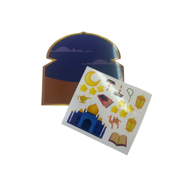 Eid DIY Tag with Stickers #1