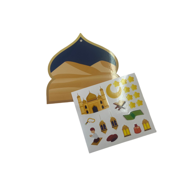 Eid DIY Tag with Stickers #2