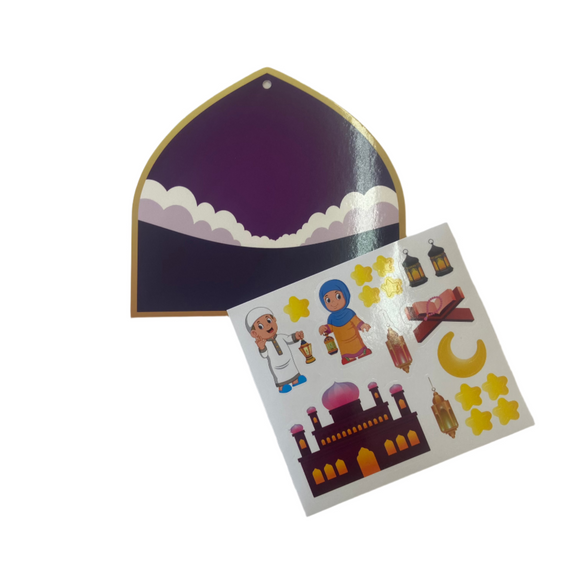 Eid DIY Tag with Stickers #4