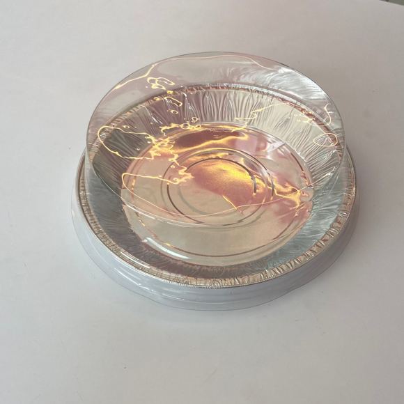 Foil Container 3001 Tart With Lid 6pcs
