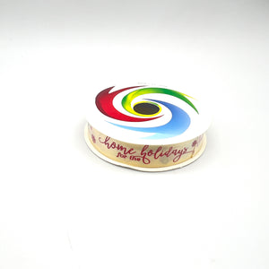 #9 Thin Christmas ribbon 2m