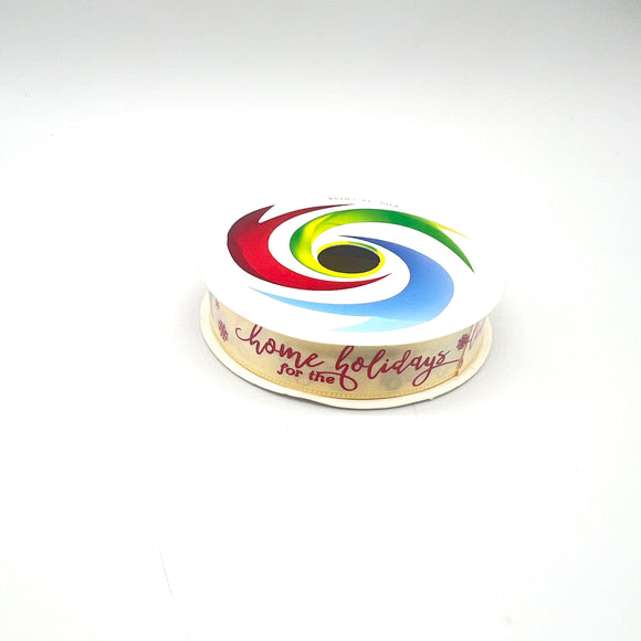 #9 Thin Christmas ribbon 2m