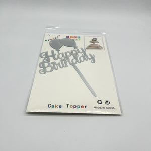 Silver NP Topper - HBD  2388