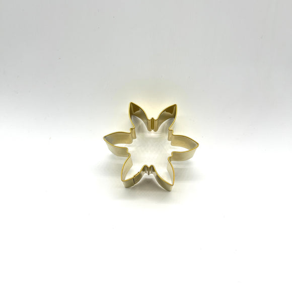 Gold Cutter Pointed Snowflake Single