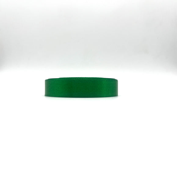 Dark Green Satin Ribbon Roll 12mm