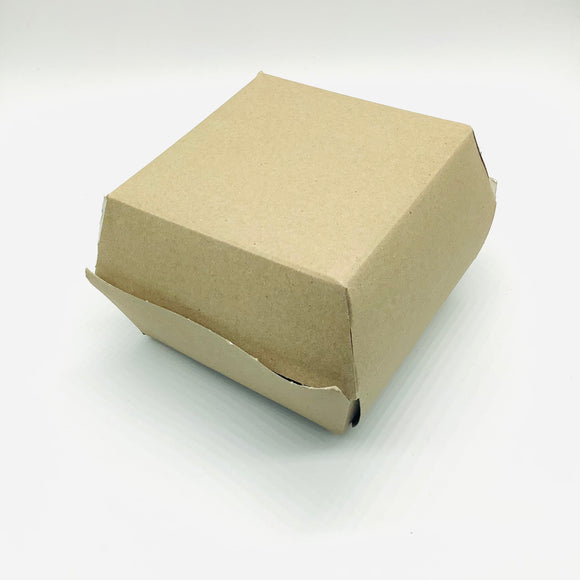Burger Clamshell Large Kraft 6's