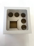 Corrugated Bento Cupcake Box (inserts sold separately)