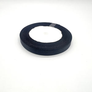 Black Satin Ribbon Roll 9.5mm